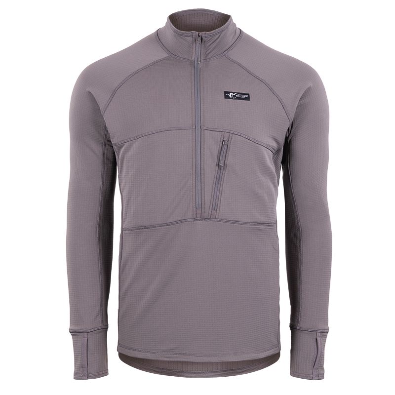 Helio Pullover - Granite Grey - Hunting Mid-layer