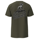 Stone Glacier SG King Ram T-Shirt in Army Green, back view
