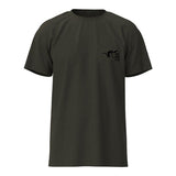 Stone Glacier SG Ram Skull T-Shirt in Military Heather, front view