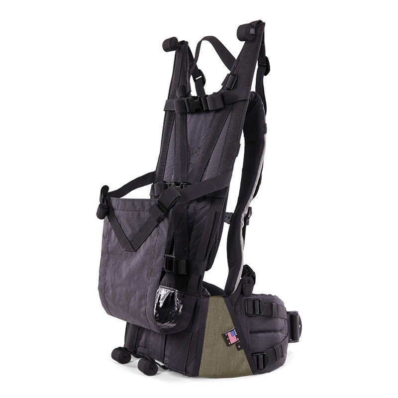 crate mini frame backpack stone blue Stone Glacier - Krux Frame