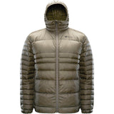 Grumman LITE Down Jacket in Tarmac – product view on white background