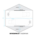 Skyscraper 2P ultralight 4-season tent