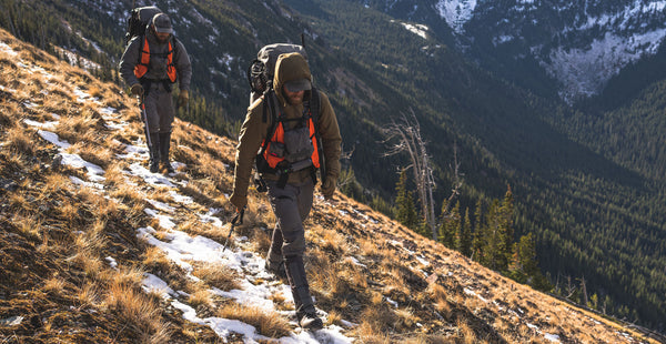 hunters on mountain
