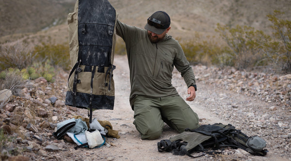 Stone Glacier hunting pack dump