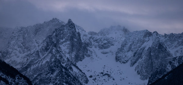 Snowy mountains