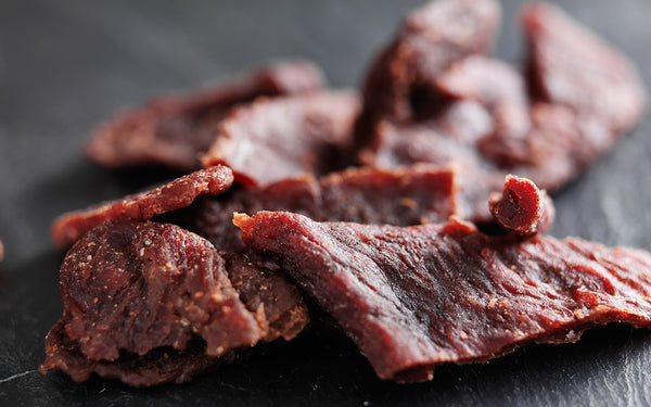 jerky on table