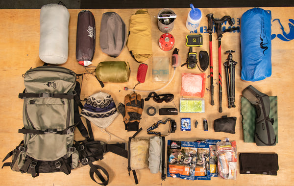 Bear hunting pack dump