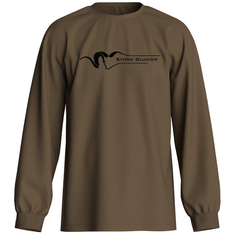トップス stone  long t-shirt Classic Long Sleeve T-Shirt - Premium Hunt Gear – Stone Glacier