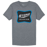 Stone Glacier Beer Logo T-Shirt - Athletic Heather