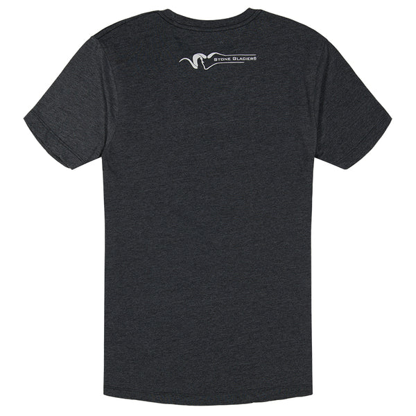 Stone Glacier Beer Logo T-Shirt - Charcoal