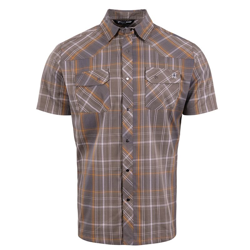 Breaks Snap Shirt SS Stone Glacier