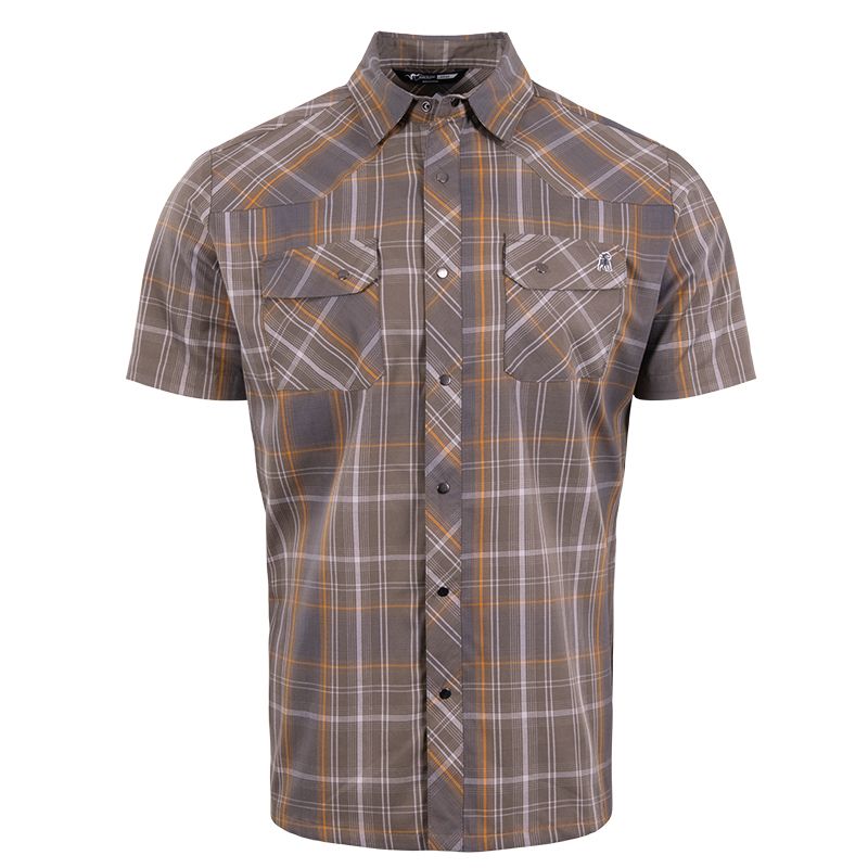 Breaks Snap Shirt SS - Plains Plaid