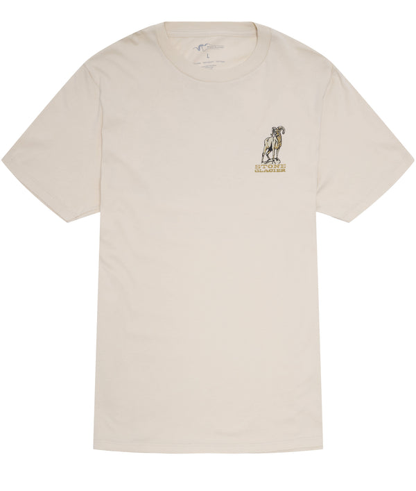 Food Chain T Shirt Front in Natural