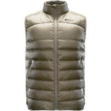 Grumman Down Vest in Tarmac – product view on white background