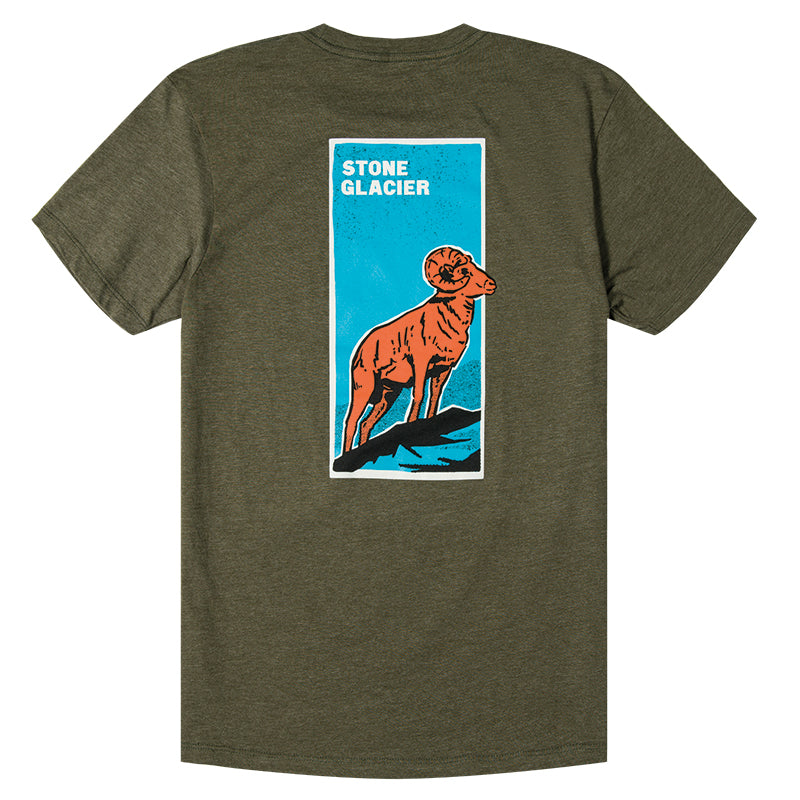 Stone Glacier Sunset Ram T-Shirt