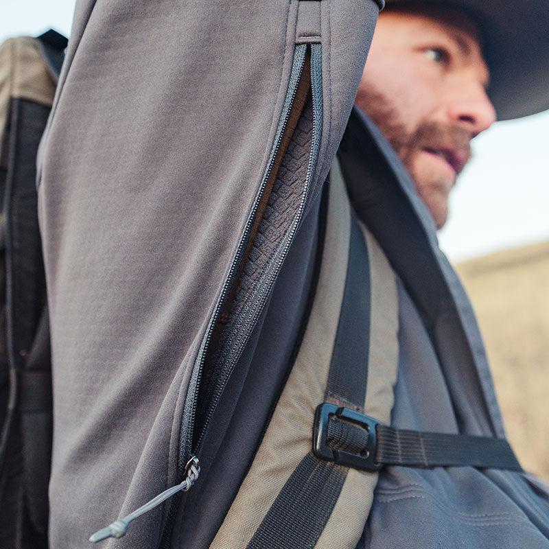 Headwall Jacket - quiet, weather-resistant, warm, breathable softshell hunting jacket