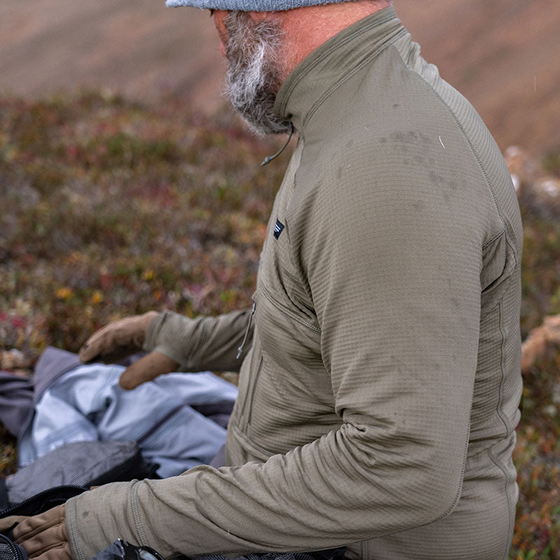 Helio Pullover Stone Glacier