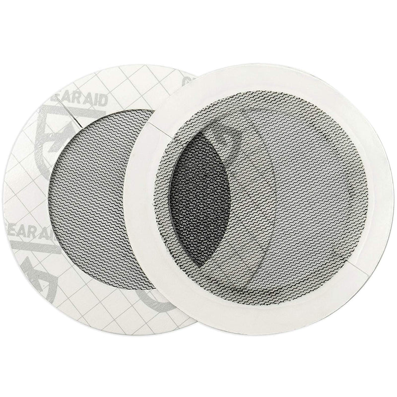 Light Gray Tenacious Tape Mesh Patches 3"