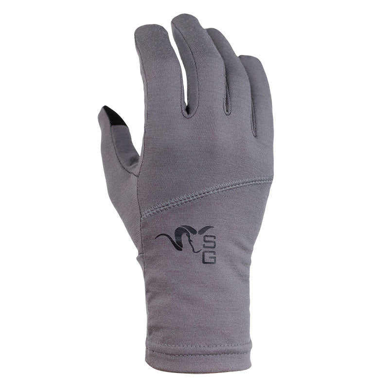 Chinook Merino Gloves - Granite Grey