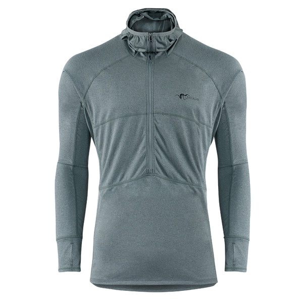 Avro Synthetic Hoody Stone Grey