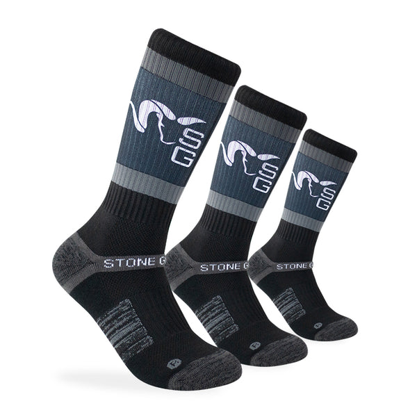 Dark Slate Gray SG Ram Performance Socks