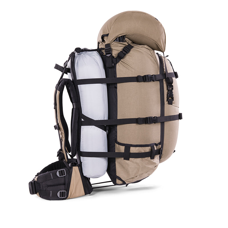 Tan Sky 5900 ultralight hunting pack