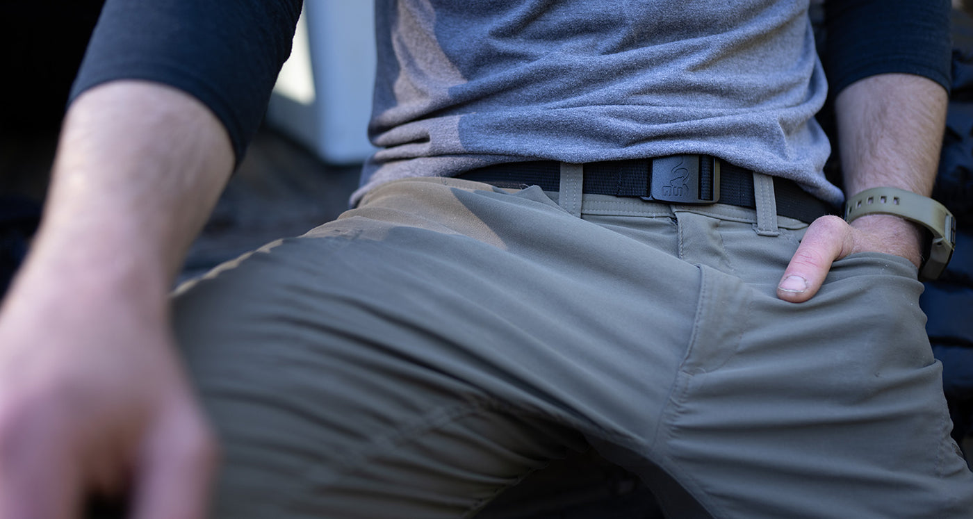 Nwt Authentic stone belt. Retails for $159.  56” total length. Can adjust. Stone Mountain Brown Belt | Nickel-Free Dress Belt | Real  main image 3