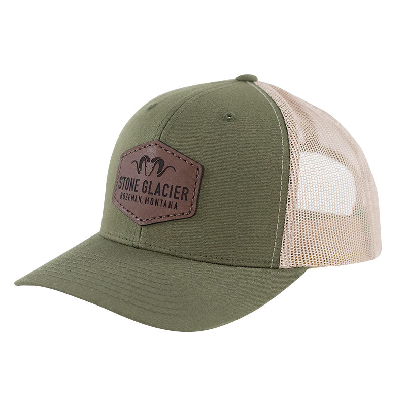 Stone Glacier Leather Patch Trucker