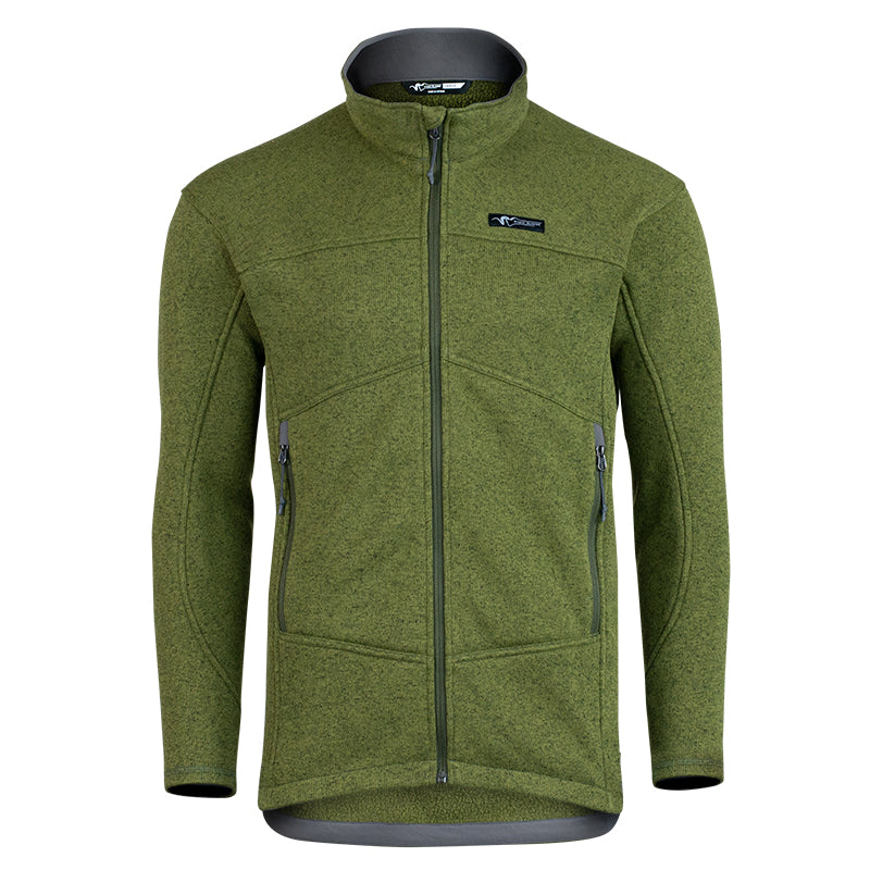 Olive Green Zenith Fleece Jacket