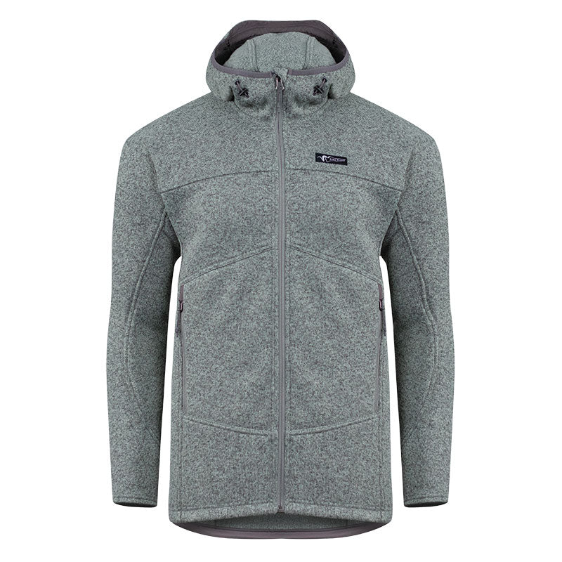 Stone Grey Zenith Fleece Hoody