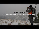 Attaching a Stone Glacier Bag to a Frame