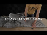 Chilkoot 32° Quilt Install